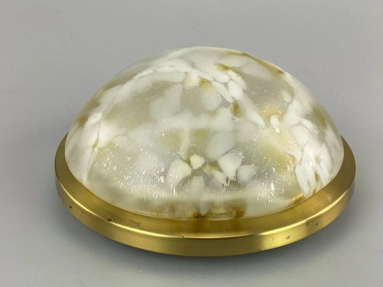 Image 1 of Années 70 Peill & Putzler Plafonnier Verre Space Design Lampe 70s