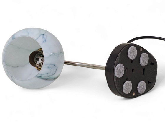 Image 1 of Extremely rare touch-sensitive bedside lamp / table lamp, Marianne Brandt, Bauhaus, 1930s