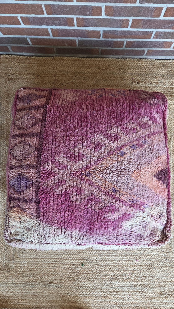 Vintage Kilim Pouf – Footstools & poufs, Wool (photo 5 of 6)