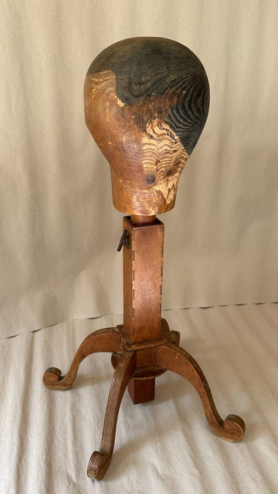 Antique 19th-century hat maker's stand – Antiek, Decorative Objects, Wood (photo 3 of 9)