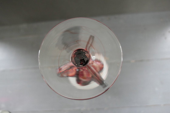 Image 1 of Vintage Jozefina Krosno Octopus glass vase Poland