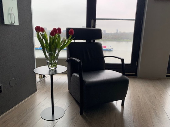 Image 1 of Poltrona Montel Sue Plus in pelle/tessuto con poggiatesta regolabile