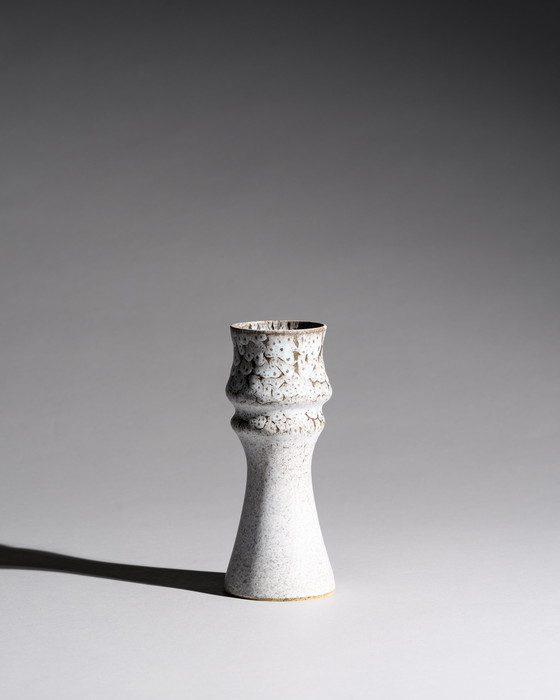 Image 1 of Albert Kiessling (KLW) Langenhessen Studio Vase Duo GDR East German Pottery