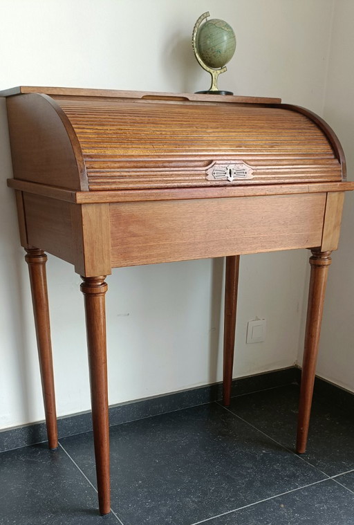 Escritorio/secreter francés antiguo enrollable – bureau, Wood (photo 2 of 6)