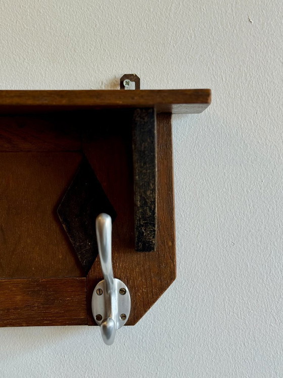 Image 1 of Amsterdam School / Art Deco coat rack, 1920s