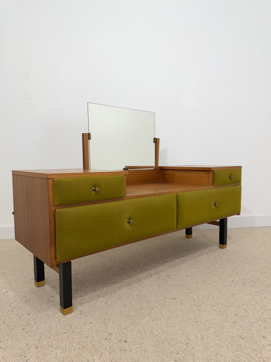 Coiffeuse Roger Landault accompagnée de son pouf – Commodes, Wood (photo 2 of 12)