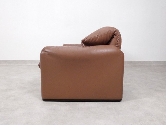 Image 1 of Conjunto Cassina Maralunga 2 plazas en piel mocca