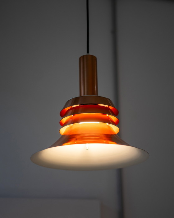 Image 1 of Swedish Copper Pendant Lamp