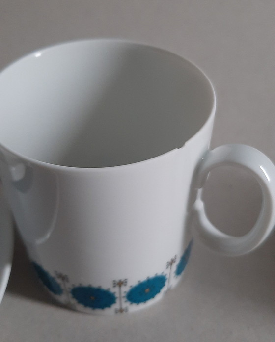 Image 1 of 6 tazze e piattini Thomas anni '70