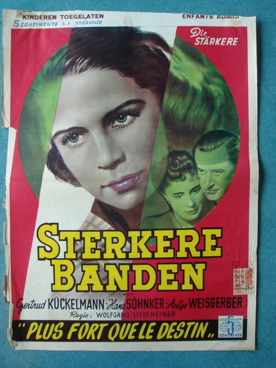 Image 1 of Partij originele filmposters uit de jaren 50-60