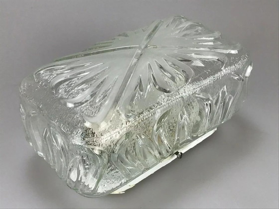 Image 1 of 60's 70's Lampe Lampe murale verre Space Age Design 60's 70's