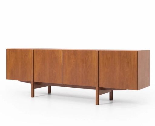 Enfilade Scandinave en Teck de Ib Kofod Larsen pour Faarup Mobelfabrik – dressoirs, Wood (photo 2 of 5)