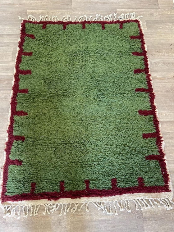 Handgemaakt Berberkleed, traditioneel vakmanschap, afmeting 1,4/2,6 m – Alessi, Vloerkleden en tapijten, Wool (photo 7 of 7)