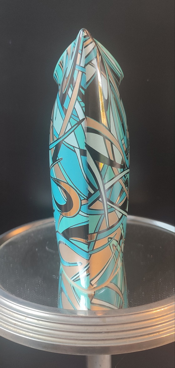 Image 1 of Steuler Keramik vaas uit de jaren 60-70, gesigneerd met Steuler design.