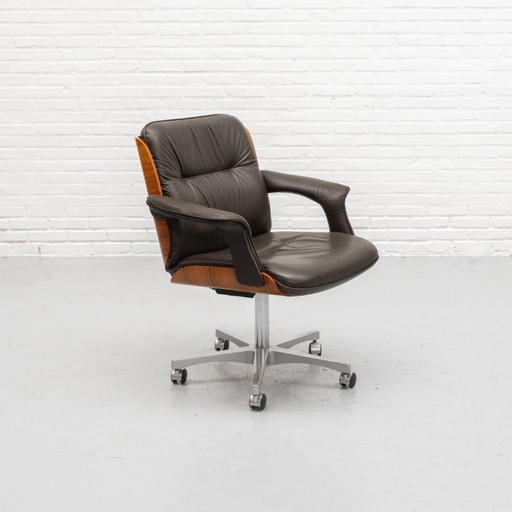 Fauteuil de direction pivotant 70s