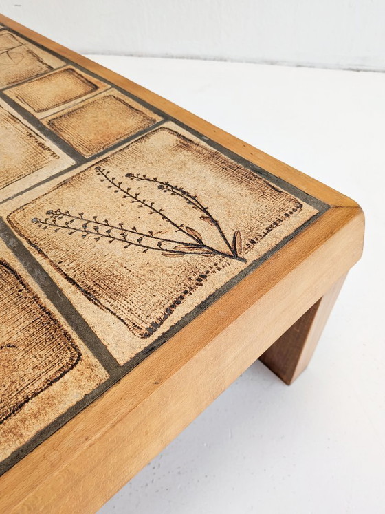 Tavolino da caffè con piastrelle in ceramica, anni '60 – Tavolini da caffè, Wood (photo 6 of 6)