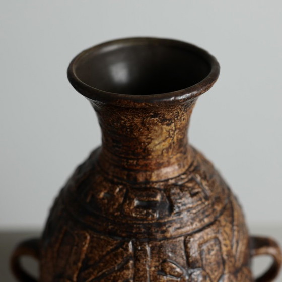 Jasba Model 1690-30 Sculpturale Keramische Vaas, West-Duitsland, c. 1970 – Vazen, Ceramic (photo 8 of 13)