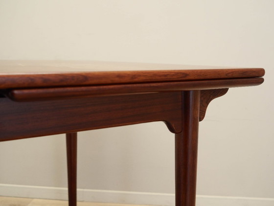 Image 1 of Mesa de palisandro, diseño danés, años 70, fabricante: Omann Jun, diseñador: Gunni Omann