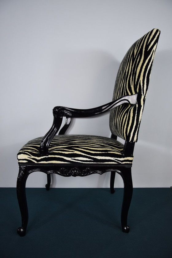 Image 1 of Poltrona barocca in stile Luigi XV