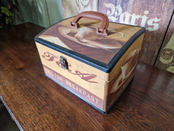 Image 1 of Vintage koffertje opbergdoos