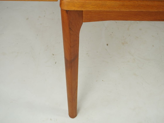 Image 1 of Teak dining table by Henning Kjærnulf for Vejle Stølefabrik, 1960s