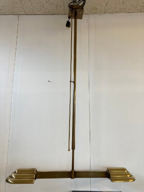Image 1 of Lampada a sospensione Relco in ottone