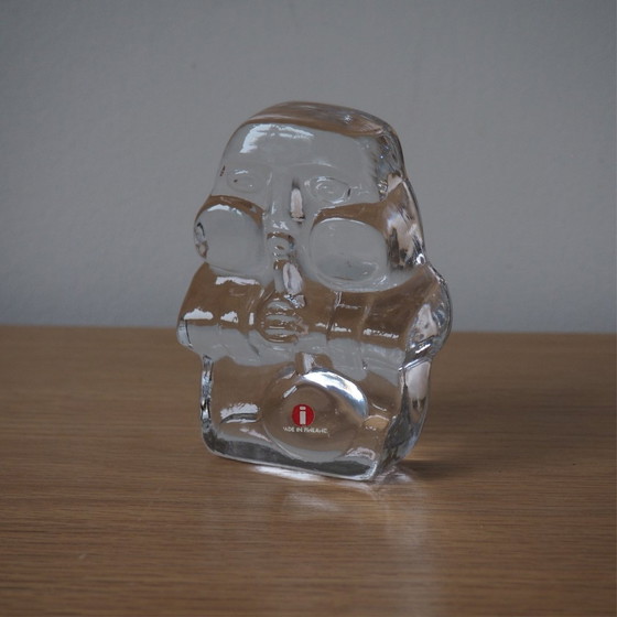 Image 1 of 1970er Iittala Glasbläser Lasinpuhaltaja Figur