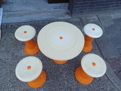 Vintage Tam Tam Diabolo Set