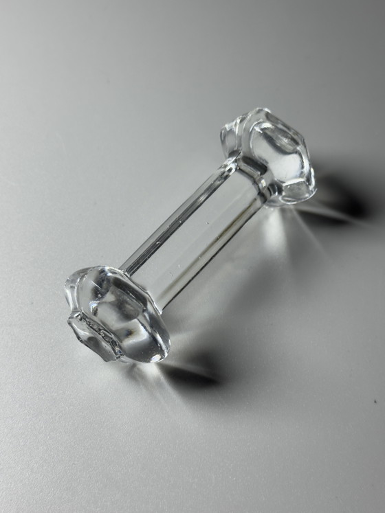 Image 1 of Porte-couteaux en cristal de Val Saint Lambert – Ensemble de 7 – Répertoriés dans le catalogue de 1913