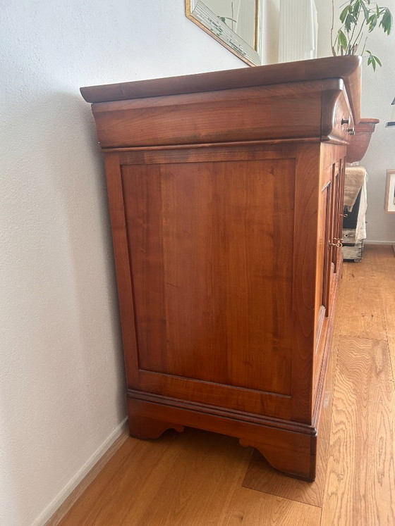 Buffet / Bahut français en bois de cerisier massif – Vaisseliers, Wood (photo 12 of 15)