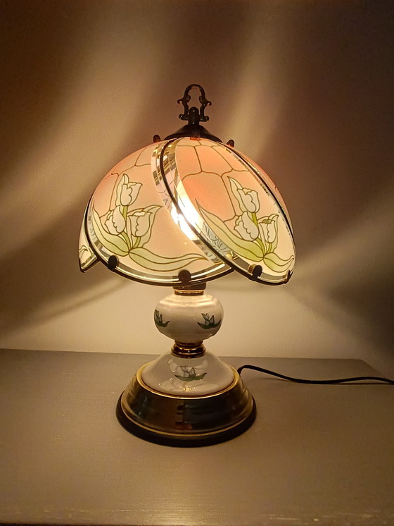 Image 1 of Lampe à Poser Style Tiffany