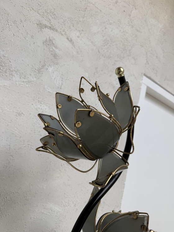 Hollywood Regency Lotus Vloerlamp – Vloerlampen, Other (photo 5 of 7)