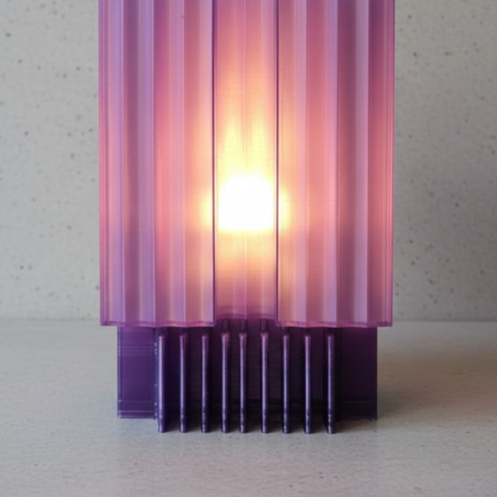 Image 1 of Moderne tafellamp – warm licht