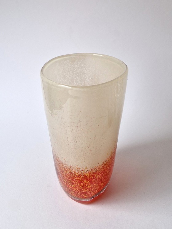 Image 1 of Studio Glass - Solid vintage vase