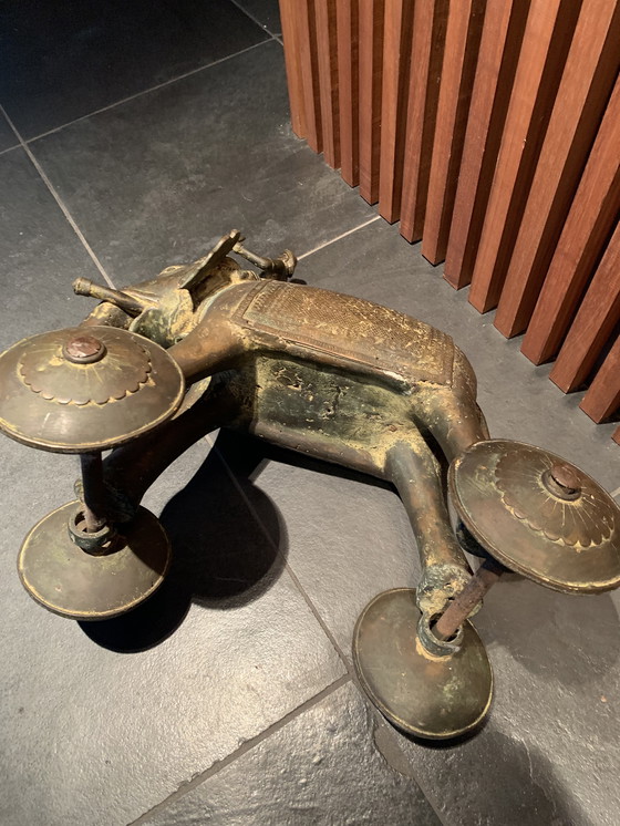 Image 1 of Rare - grand jouet de temple vintage d'Inde