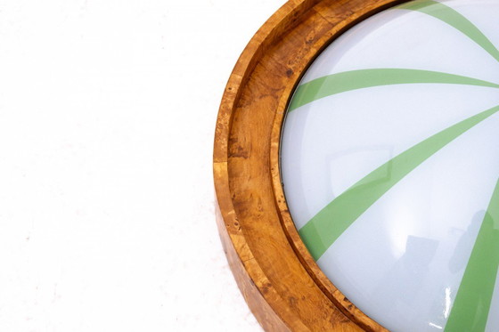 Image 1 of Einzigartige Art-Déco-Deckenleuchte, Polen, 1950er Jahre.