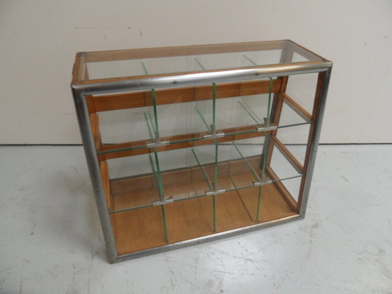 Vetrina da fornaio vintage, Van der Glas, Vetrine, Vetro, Legno, Trasparente (foto 13 di 13)