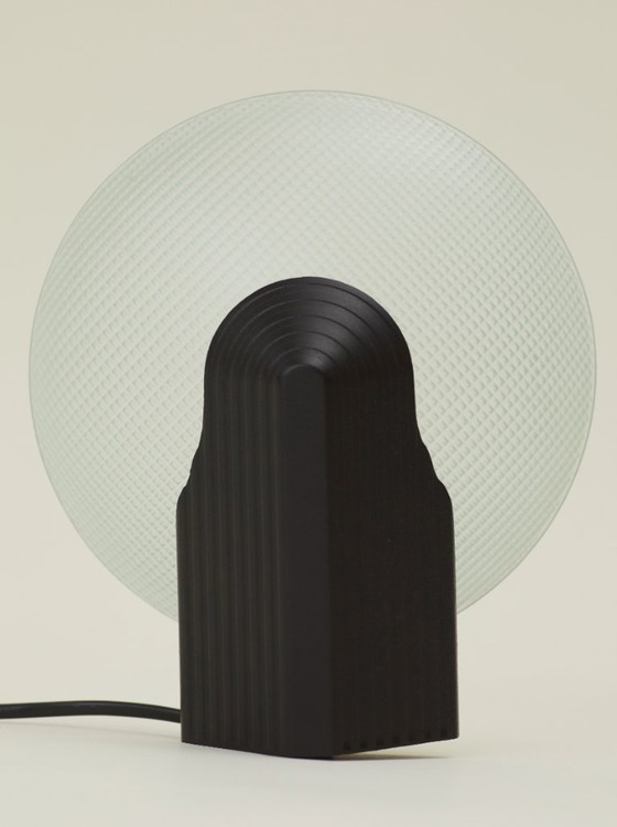 Image 1 of Applique vintage in metallo e vetro LUMI MOD Italia, stile Memphis, circa 1980