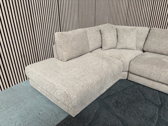 Montel 40-3 Ecksofa Stoff Braun 340x225 NEU (Foto 6 von 7)