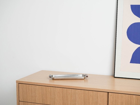 Image 1 of Plateau en acier inoxydable, design danois, années 1970, fabriqué au Danemark