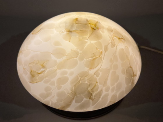 Image 1 of Marbled ceiling lamp with a warm appearance