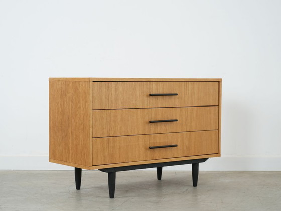 Image 1 of Oak chest of drawers, Scandinavian design