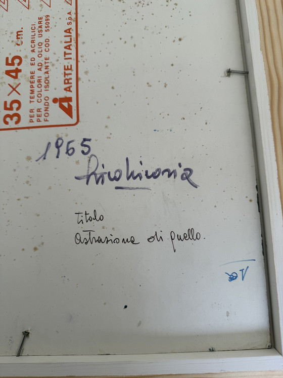 Nico Nicosia (1930-2002) - Astrazione Di Quello – Schilderijen & Tekeningen, Other (photo 6 of 7)