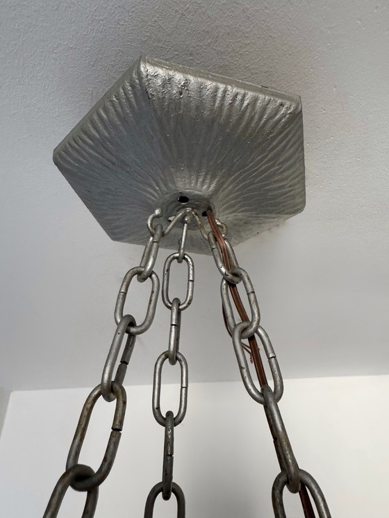 Image 1 of Verre Muller Art Deco chandelier