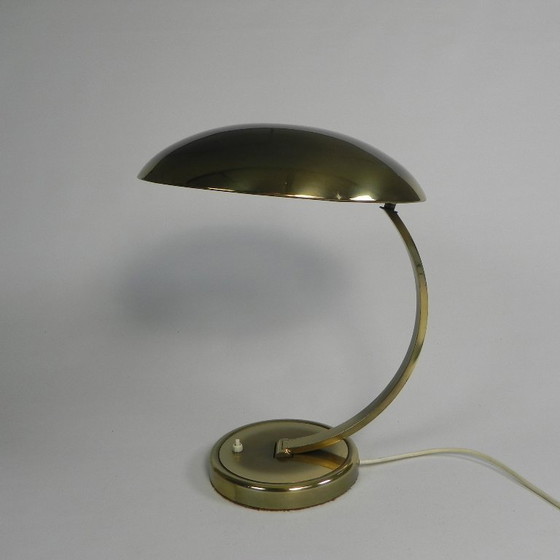 Image 1 of Bauhaus messing bureaulamp, model 6751 van Christian Dell voor Kaiser Leuchten