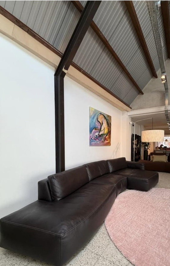 Image 1 of Leolux Copparo hoek/ lounge bank 