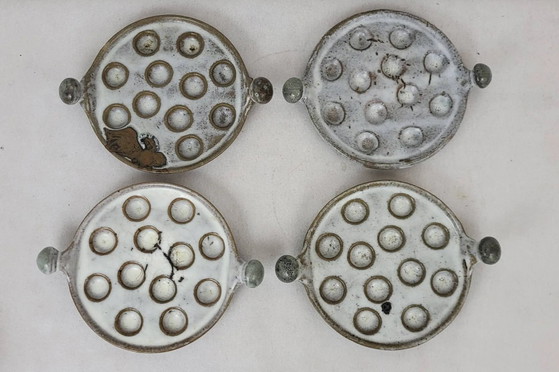 4 stoneware snail plates – Crockery, Porcelain (photo 6 of 11)