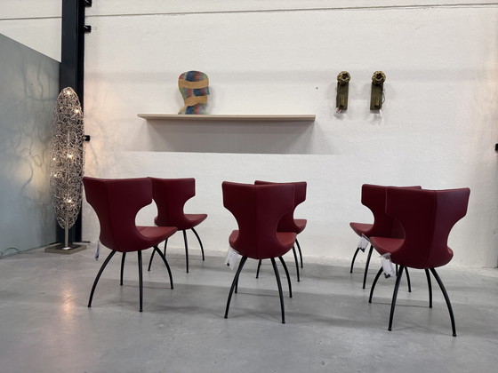 Image 1 of 6 Leolux Callas dining chair Senso Brick