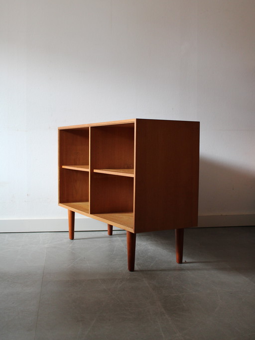 Librería danesa vintage de HG Furniture en roble