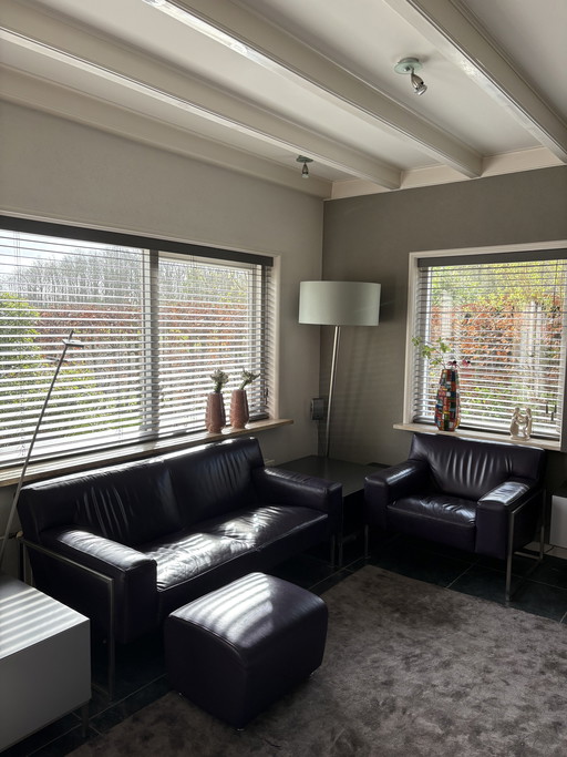 Te koop: Leolux design zithoek – bank en fauteuil